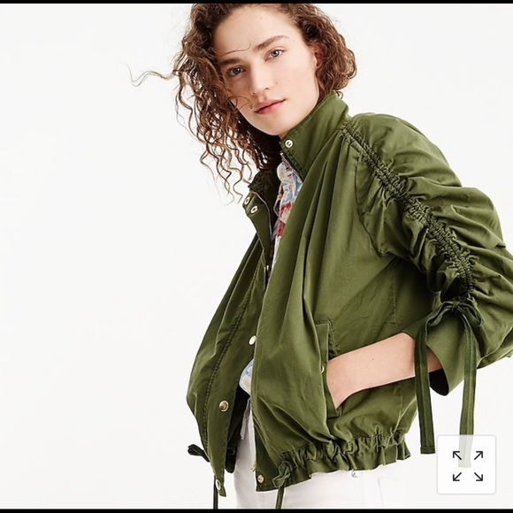 J.Crew Rushed Sleeves Field Jacket - Picture 2 of 6
